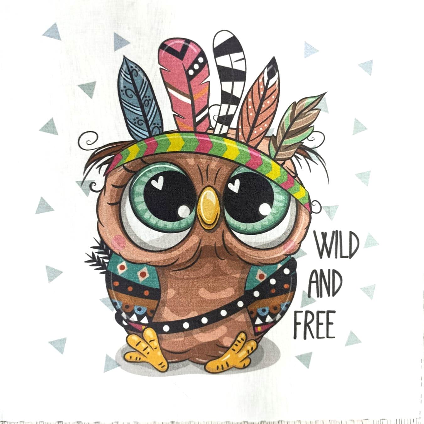 Панельки на поплине, № 07 - Енотик-индеец